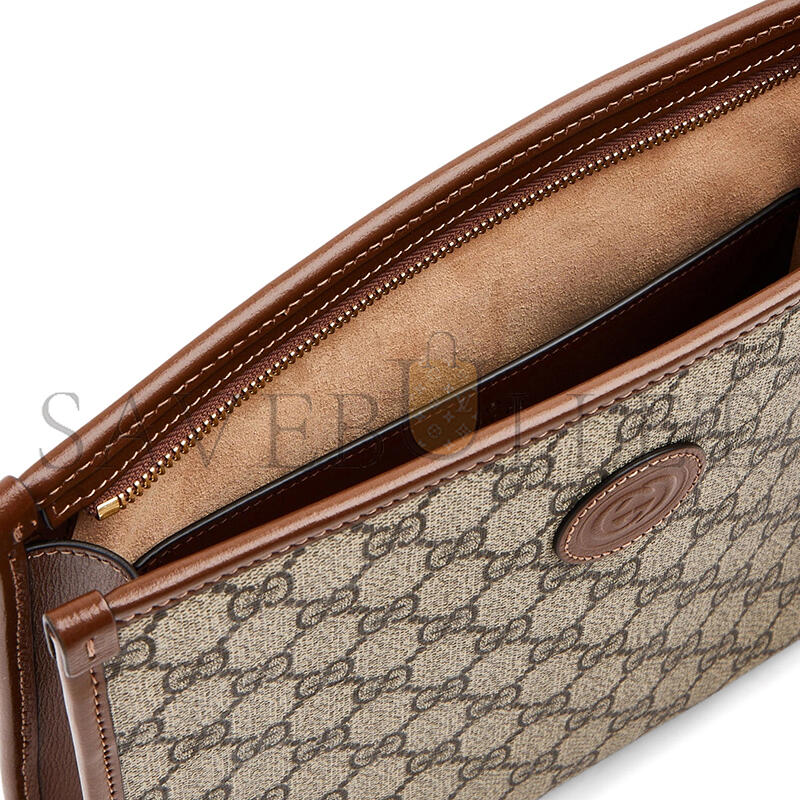 GUCCI BEAUTY CASE WITH INTERLOCKING G 672956 (26*20*6cm)